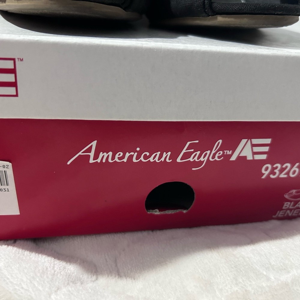 American Eagle Outfitters Black Wedge Shoes with Bow - Picture 3 of 5